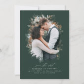 Romantic en Dreamweaver sparen de Foto van de Datu Save The Date (Voorkant)