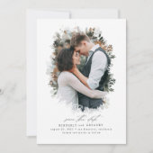 Romantic en Dreamweaver sparen de Foto van de Datu Save The Date (Voorkant)