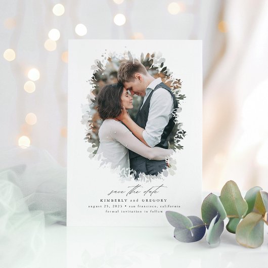 Romantic en Dreamweaver sparen de Foto van de Datu Save The Date