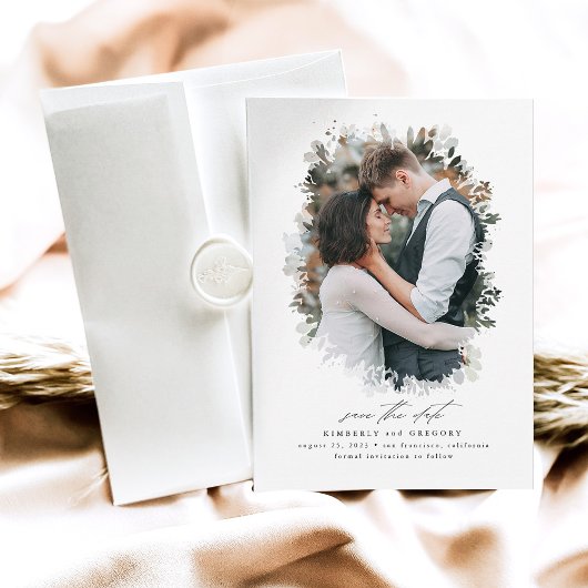 Romantic en Dreamweaver sparen de Foto van de Datu Save The Date