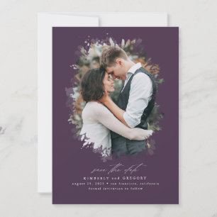 Romantic en Dreamweaver sparen de Foto van de Datu Save The Date