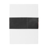 Romantic en Moody Pink Bouquet Uitnodigingen Wikkel (Achterkant Voorbeeld)