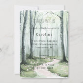 Romantic Enchanted Forest Birthday Kaart (Voorkant)