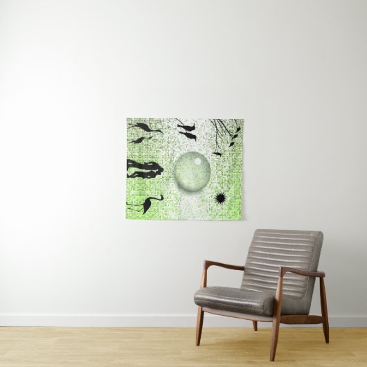 Romantic Enchanting Scenery Love Story Wandkleed (In Situ (horizontaal))