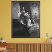 Romantic Encounter van Mihaly von Zichy Canvas Afdruk (Insitu (Woonkamer))