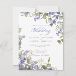Romantic Eucalyptus & Lavender Weddenschap