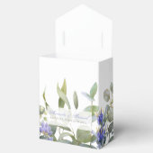 Romantic Eucalyptus & Lavender Weddenschap Bedankdoosjes (Geopend)