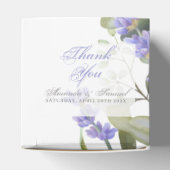 Romantic Eucalyptus & Lavender Weddenschap Box Bedankdoosjes (Bovenkant)