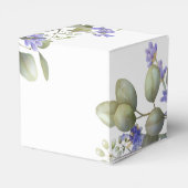 Romantic Eucalyptus & Lavender Weddenschap Box Bedankdoosjes (Achterkant)