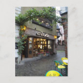 Romantic European Street Briefkaart (Voorkant)