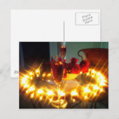 Romantic Evening Briefkaart (Voorkant / Achterkant)