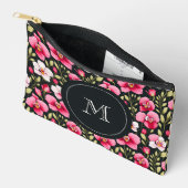 Romantic Exquisite Colorful Botanical Pink Etui (Open)