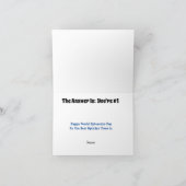 Romantic Eye Doctor Wenskaart Kaart (Binnen)