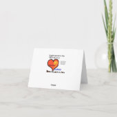 Romantic Eye Doctor Wenskaart Kaart (Achterkant)