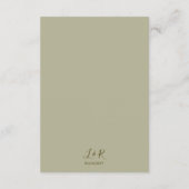 Romantic Faded White Rose Photo Wedding Details Informatiekaartje (Achterkant)