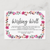 Romantic Fairytale Wreath Weddenschap Goed Informatiekaartje (Voorkant)