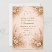 Romantic Fall Floral Bridal Shower Kaart (Voorkant)