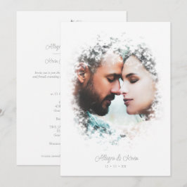 Romantic Fancy Overlay Misty Effect Photo Kaart