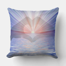 Romantic Fantasy Love Silhouette Kussen