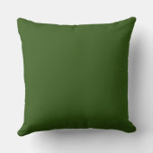 Romantic Fern, Forest Scene Pillow Kussen (Achterkant)