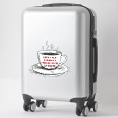 Romantic Field Flowers Lovers Sticker (Koffer)