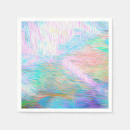 Romantic Floral Abstract – Elegant Boho Fantasy Servet