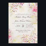 Romantic Floral Boho Rehearsal Dinner Invitation Kaart<br><div class="desc">Pas deze stijlvolle,  prachtige Waterverf  Floral Rehearsal Dinner Uitnodiging aan,  met  boho bohemiaanse gevoelens,  volledig aanpasbaar en geplaatst als sjabloon voor uw gemakkelijke aanpassing. U kunt de hoekstijl van deze uitnodiging ook veranderen.</div>