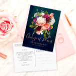 Romantic Floral Bouquet Emerald Green Gold Wedding Aankondigingskaart<br><div class="desc">Romantic Floral Bouquet Emerald Green Gold Wedding Announcement Briefkaart. De tekst kan worden gewijzigd via het menu "Details". Klik op de knop Aanpassen om alles aan uw behoeften aan te passen. U kunt tekststijl en kleurwijziging instellen. Andere kleuren zijn beschikbaar. U kunt het papiertype aan de rechterkant van het menu...</div>