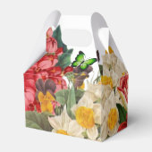 Romantic  Floral Favor Box Bedankdoosjes (Achterkant)