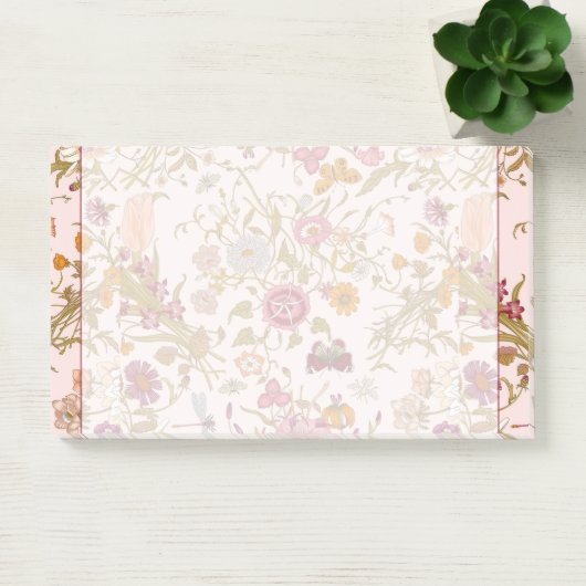 Romantic floral garden post-it® notes (Kantoor)