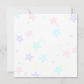 Romantic Floral Heart Bridal Shower Invitation | E Kaart (Achterkant)