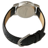 Romantic Floral Heart Valentijn Love Horloge (Achterkant)