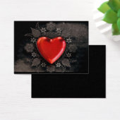 Romantic Floral Heart Valentijn Love Visitekaartjes (Bureau)