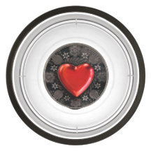 Romantic Floral Heart Valentijn Love
