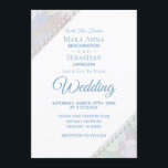 *~* Romantic Floral Lace Pearls Vintage Wedding Kaart<br><div class="desc">*~* Romantic Floral Lace Pearls maar Modern Classic and Classy Wedding Invitation. De WHITE LACE is gelaagd over een RAINBOW PASTEL Patroon. Dit Klassieke Ontwerp is geweldig voor elk seizoen van de bruiloft. Het zal werken voor winterbruiloft , lentetendingen , zomerbruiloft en herfst / feodbruiloft . * Floral White Lace...</div>