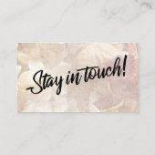 Romantic, , Floral Nieuwe kaart van het Adres (Achterkant)