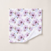 Romantic Floral Pattern Bad Handdoek (Wasdoekje)