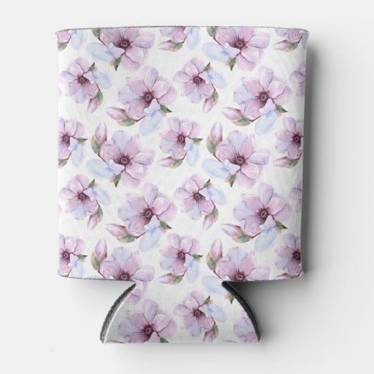 Romantic Floral Pattern Blikjeskoeler (Voorkant)