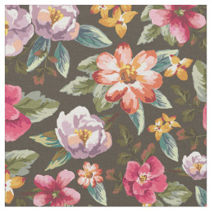 Romantic Floral Pattern bloemen Stof