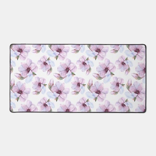 Romantic Floral Pattern Bureaumat (Voorkant)