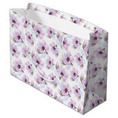 Romantic Floral Pattern Groot Cadeauzakje (Achterkant Gekanteld)