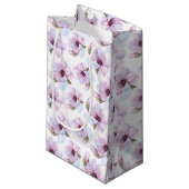 Romantic Floral Pattern Klein Cadeauzakje (Voorkant Gekanteld)