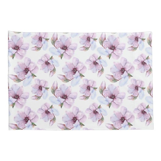 Romantic Floral Pattern Kussensloop (Achterkant-Rechts)