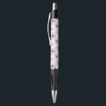 Romantic Floral Pattern Pen<br><div class="desc">Afbeelding van Anastasiya Bleskina | Shutterstock Afbeelding-ID: 1007238763 | Dit patroon heeft roze en paarse pastelbloemen.</div>