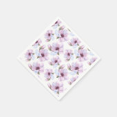 Romantic Floral Pattern Servet (Hoek)