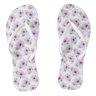 Romantic Floral Pattern Teenslippers