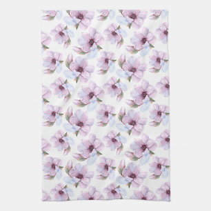 Romantic Floral Pattern Theedoek