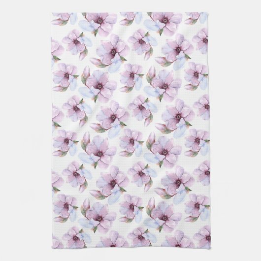 Romantic Floral Pattern Theedoek (Verticaal)