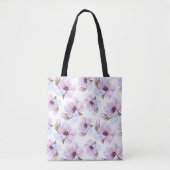 Romantic Floral Pattern Tote Bag (Voorkant)
