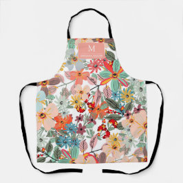 Romantic Floral soft Pink Green Pach Classic Schort